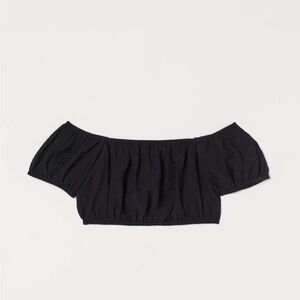 H&M Off-The Shoulder Crop Top NWT
